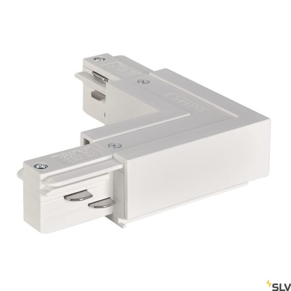 LI1001521- EUTRAC Eckverbinder Schutzleiter innen, weiß, RAL 9016<br><u>Verkaufseinheit: 1Stk</u>