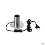 LI1001678- FITU TL, Indoor Tischleuchte, alu gebürstet, E27, max. 10W<br><u>Verkaufseinheit: 1Stk</u>