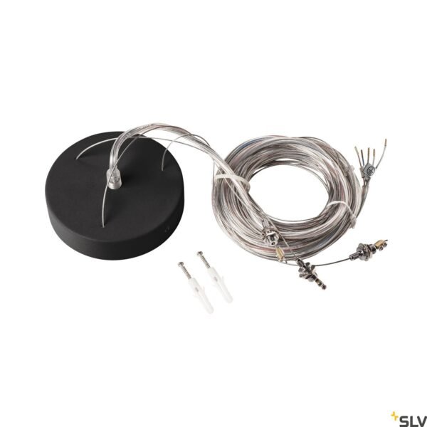 LI1001952- MEDO 5m Abhängung, schwarz<br><u>Verkaufseinheit: 1Stk</u>