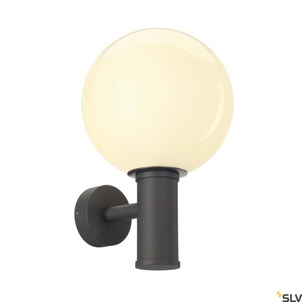 LI1002002- GLOO PURE WL, Outdoor leuchte, E27, anthrazit, IP44<br><u>Verkaufseinheit: 1Stk</u>