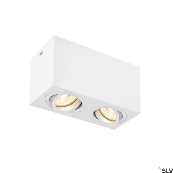 LI1002006- TRILEDO Double, Indoor Leuchte, QPAR51, weiß, max 10W<br><u>Verkaufseinheit: 1Stk</u>