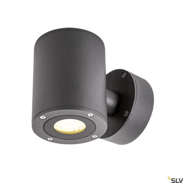 LI1002018- SITRA Up/Down WL, anthrazit, IP44, 3000K, 9W<br><u>Verkaufseinheit: 1Stk</u>