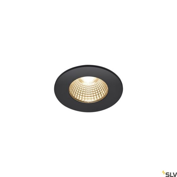 LI1002098- PATTA-I, LED Leuchte, rund DL IP65 schwarz 1800-3000K<br><u>Verkaufseinheit: 1Stk</u>
