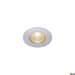LI1002100- PATTA-I, LED Outdoor Leuchte, rund DL IP65 silber 1800-3000K<br><u>Verkaufseinheit: 1Stk</u>