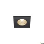 LI1002101- PATTA-I, eckig DL IP65 schwarz 1800-3000K<br><u>Verkaufseinheit: 1Stk</u>