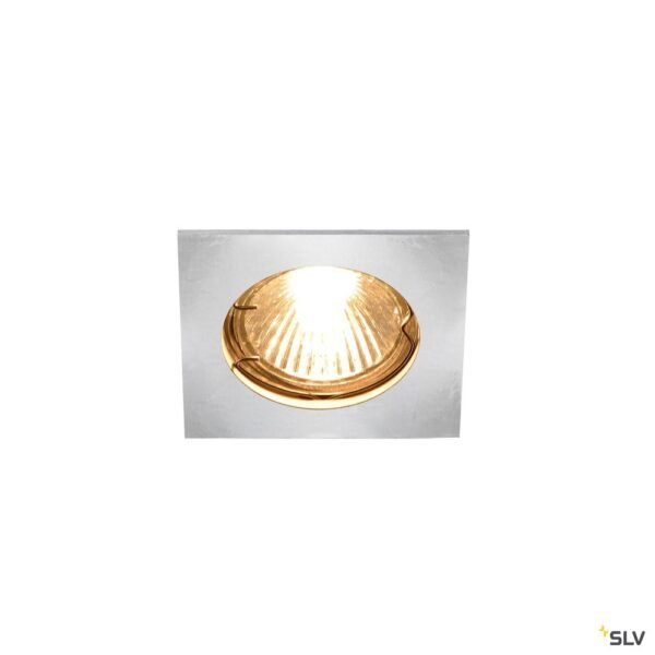 LI1002205- PIKA QPAR51, quadratisch, Indoor Leuchte, chrom, starr, 50W<br><u>Verkaufseinheit: 1Stk</u>