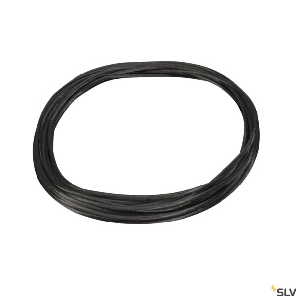 LI1002602- TENSEO Niedervolt-Seilsystem, schwarz, 4mm², 10m<br><u>Verkaufseinheit: 1Stk</u>