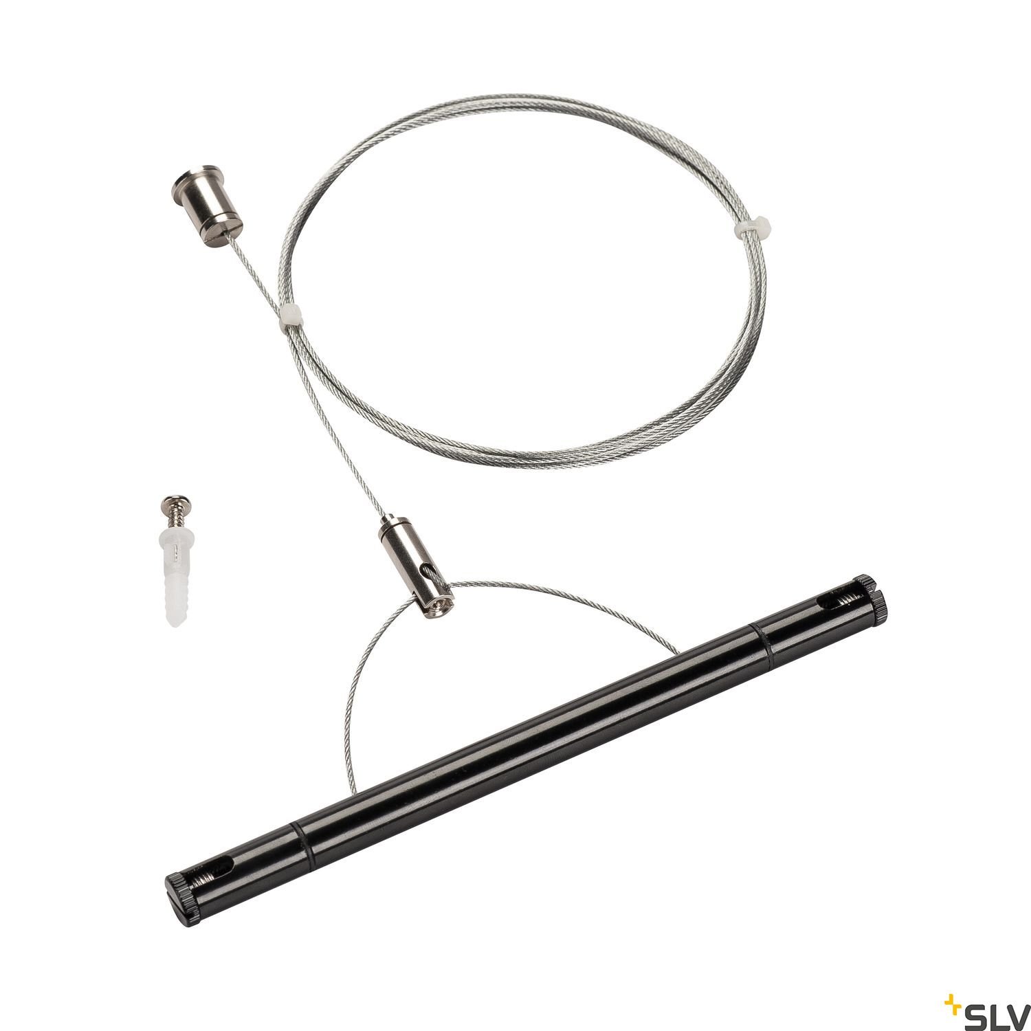 f_li1002697- LI1002697- TENSEO Drahtseilabhängung schwarz<br><u>Verkaufseinheit: 1Stk</u> – Bild 1