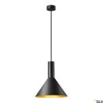 LI1002949- PHELIA 2 E27 max. 23W 230V schwarz/gold<br><u>Verkaufseinheit: 1Stk</u>