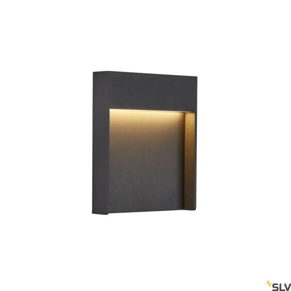 LI1002952- FLATT 460lm 3000/4000K 230V IP65 anthrazit<br><u>Verkaufseinheit: 1Stk</u>