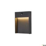 LI1002954- FLATT SENSOR 600lm 3000/4000K 230V IP54 anthrazit<br><u>Verkaufseinheit: 1Stk</u>