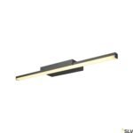 LI1003506- GLENOS 60 LED 12W, 1170lm, CCT Switch 3000K/4000K, schwarz<br><u>Verkaufseinheit: 1Stk</u>