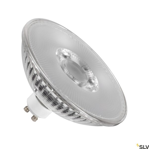 LI1005274- QPAR111 GU10, LED Leuchtmittel transparent 8W 2,7K CRI90 38°<br><u>Verkaufseinheit: 1Stk</u>
