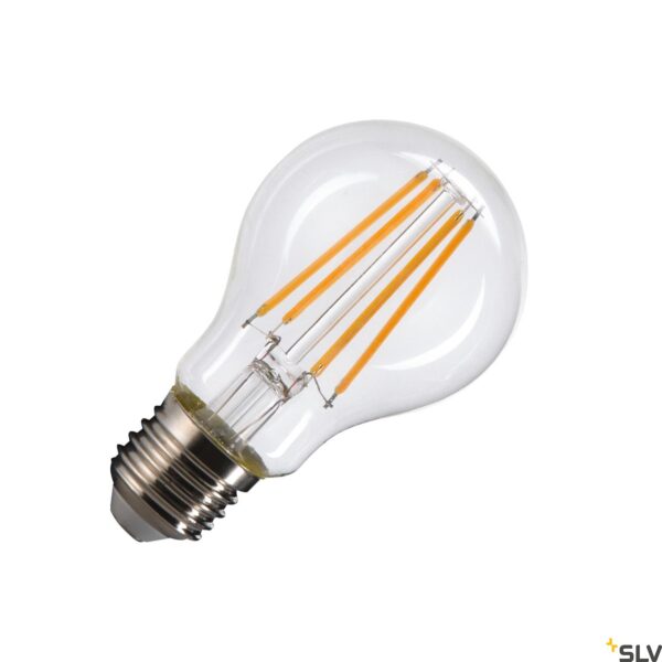LI1005303- A60 E27, LED Leuchtmittel transparent 7,5W 2700K CRI90 320°<br><u>Verkaufseinheit: 1Stk</u>