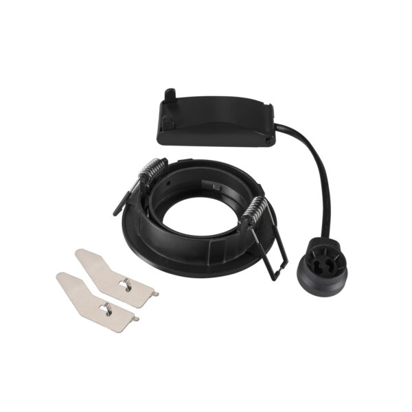 LI1007369- NEW TRIA 68, rund, max. 10W GU10, schwarz<br><u>Verkaufseinheit: 1Stk</u>