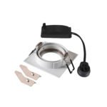 LI1007371- NEW TRIA 68, quadratisch, max. 10W GU10, weiß<br><u>Verkaufseinheit: 1Stk</u>