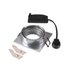 LI1007379- NEW TRIA 75, quadratisch, max. 10W GU10, aluminium<br><u>Verkaufseinheit: 1Stk</u>