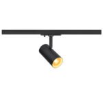 LI1007641- NOBLO SPOT, 1PH, rund, 3000K, 6,2W, TRIAC C, 32°, schwarz<br><u>Verkaufseinheit: 1Stk</u>