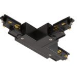LI1007818- S-TRACK DALI T-Verbinder, verstellbar, links, schwarz<br><u>Verkaufseinheit: 1Stk</u>