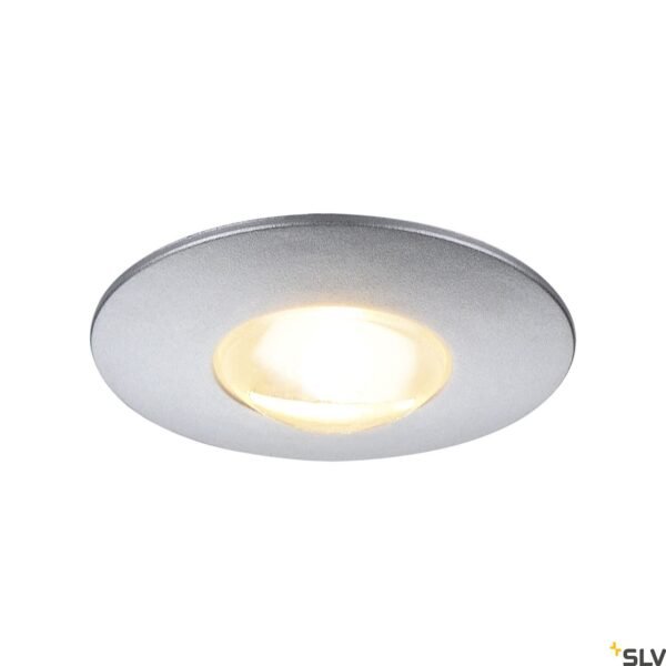 LI112242-- DEKLED LED, 1W, 3000K, 90lm, rund, silber<br><u>Verkaufseinheit: 1Stk</u>