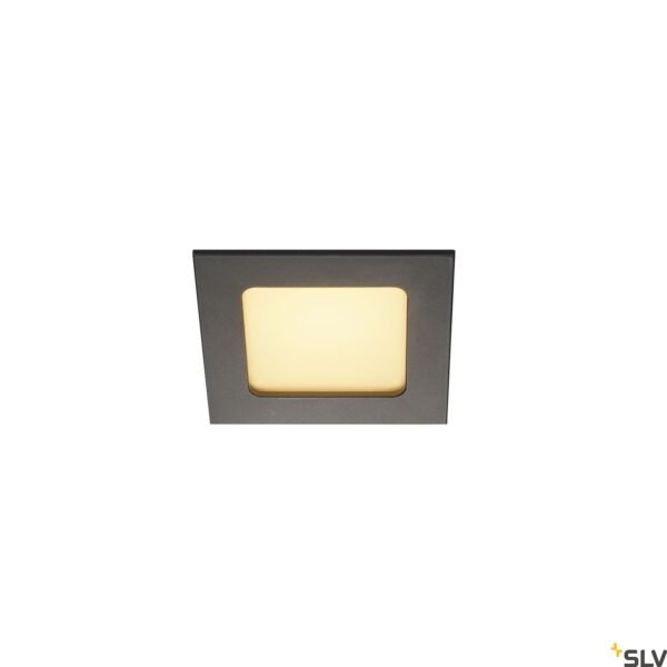 LI112720-- FRAME BASIC LED Set, 6W, 3000K, mattschwarz, inkl. Treiber<br><u>Verkaufseinheit: 1Stk</u>