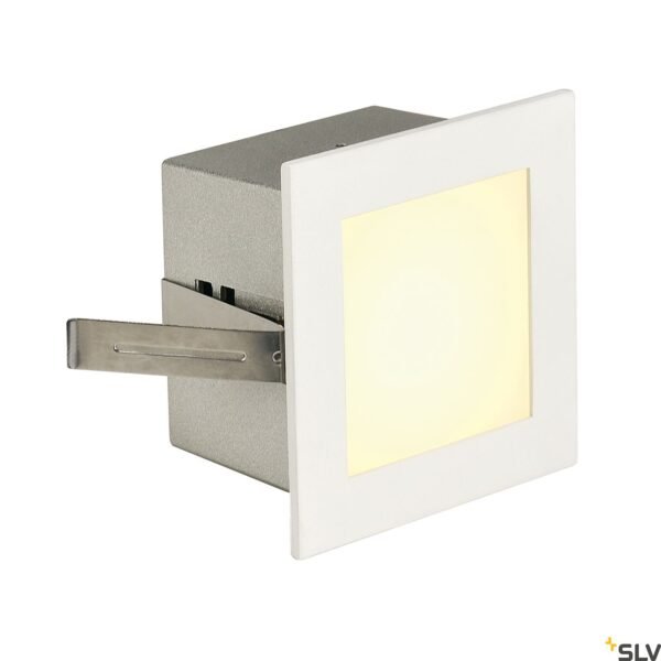 LI113262-- FRAME BASIC LED, 1W, 3000K, 90lm, eckig, alu/glas, weiß<br><u>Verkaufseinheit: 1Stk</u>