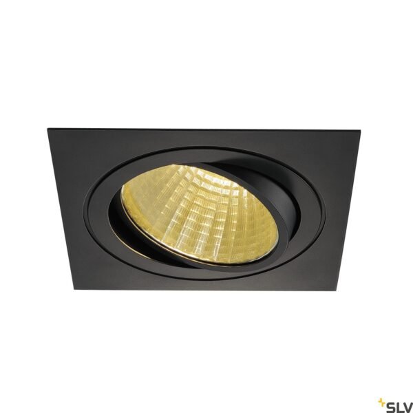LI114280-- NEW TRIA LED DL SQUARE Set, 25W, 2700K, 30°, mattschwarz<br><u>Verkaufseinheit: 1Stk</u>