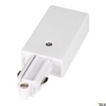 LI143031-- Einspeiser für 1-PH HV-Stromschiene, Schutzl. links, weiß<br><u>Verkaufseinheit: 1Stk</u>