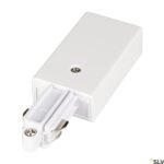 LI143041-- Einspeiser für 1-PH HV-Stromschiene, Schutzl. rechts, weiß<br><u>Verkaufseinheit: 1Stk</u>