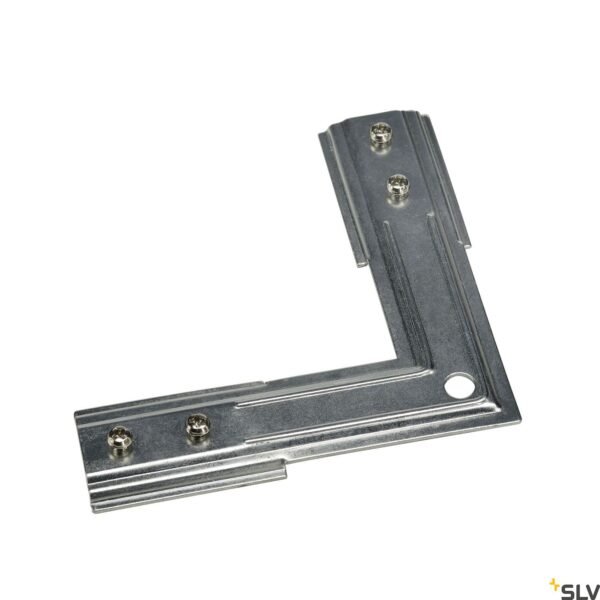 LI143152-- Stabilisator Eckverbinder für 1Ph HV-Stromsch., nickel matt<br><u>Verkaufseinheit: 1Stk</u>