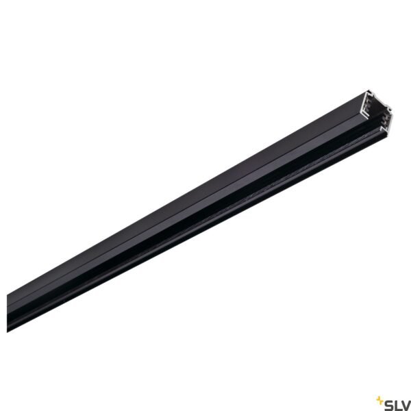 LI145200-- EUTRAC 3-Phasen Stromschiene anbau, 2 Meter, schwarz<br><u>Verkaufseinheit: 1Stk</u>