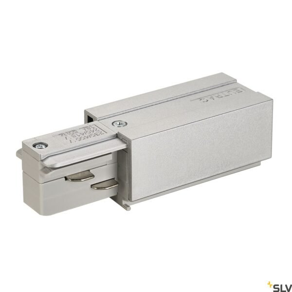 LI145514-- EUTRAC Einspeiser, links, silbergrau<br><u>Verkaufseinheit: 1Stk</u>