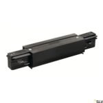 LI145660-- EUTRAC Längsverbinder mit Einspeisemöglichkeit, schwarz<br><u>Verkaufseinheit: 1Stk</u>