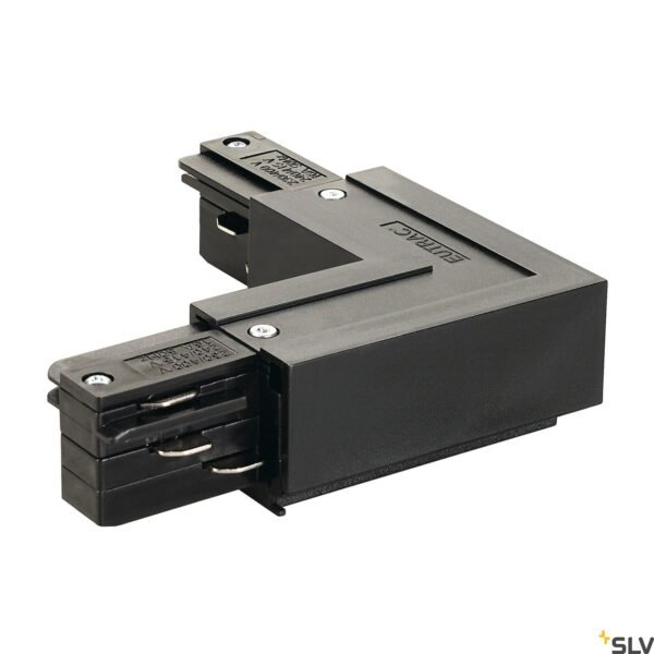 LI145670-- EUTRAC Eckverbinder Schutzleiter aussen, schwarz<br><u>Verkaufseinheit: 1Stk</u>