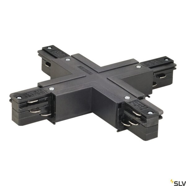LI145690-- EUTRAC X-Verbinder, schwarz<br><u>Verkaufseinheit: 1Stk</u>