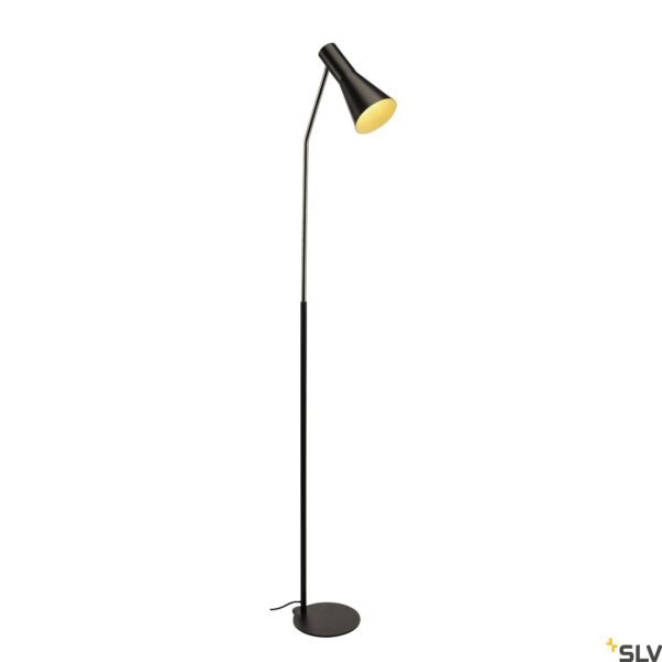 LI146010-- Tromp Stehleuchte, schwarz, E27<br><u>Verkaufseinheit: 1Stk</u>