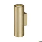 LI151803-- ENOLA_B UP/DOWN Wandleuchte, 2xGU10, max. 50W, messing<br><u>Verkaufseinheit: 1Stk</u>