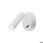 LI152341-- KARPO Single Spot,rund,weiß,7,5W LED,3000K,mit Schalter<br><u>Verkaufseinheit: 1Stk</u>