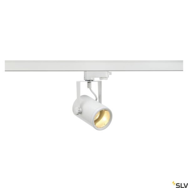 LI153851-- EURO SPOT GU10, max. 25W, inkl. 3-Phasen Adapter, weiß<br><u>Verkaufseinheit: 1Stk</u>