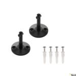 LI186330-- Umlenker für NV-Seilsystem, 6cm, 2 Stück, schwarz<br><u>Verkaufseinheit: 1Stk</u>