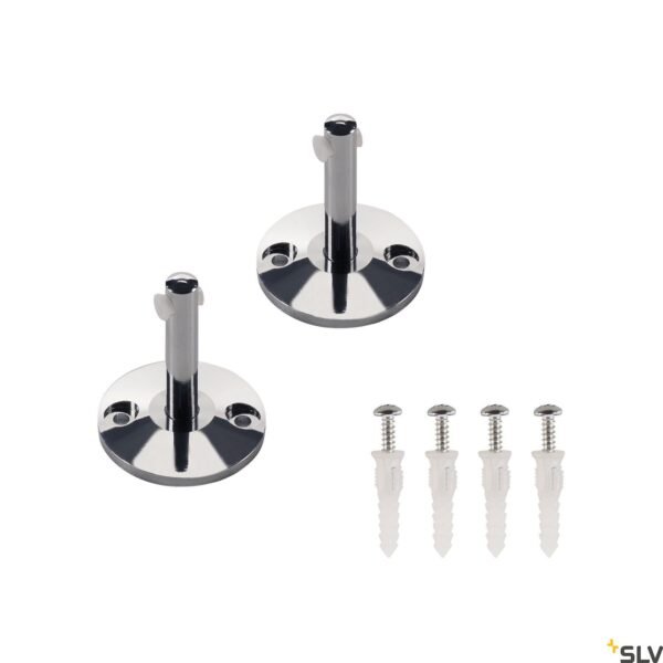 LI186332-- Umlenker für NV-Seilsystem, 6cm, chrom, 2 Stück<br><u>Verkaufseinheit: 1Stk</u>