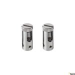 LI186352-- Einspeiser für NV-Seilsystem, max. 25A, 2stk, chrom<br><u>Verkaufseinheit: 1Stk</u>