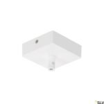 LI210061-- Deckenrosette GLENOS,mattweiß,8,5x8,5x2,7cm<br><u>Verkaufseinheit: 1Stk</u>