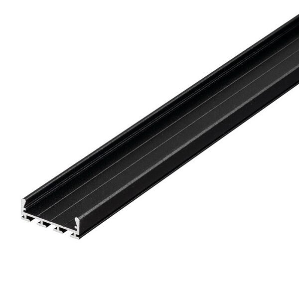 LI213710-- GLENOS PROFIL 2609, 2m, matt schwarz<br><u>Verkaufseinheit: 1Stk</u>