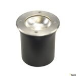LI227600-- ROCCI Bodeneinbauleuchte, 6W, 3000K, IP67, rund, Edelstahl<br><u>Verkaufseinheit: 1Stk</u>