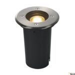 LI227680-- Solasto Bodeneinbaustrahler, GU10, rund, Edelstahl<br><u>Verkaufseinheit: 1Stk</u>