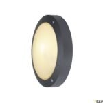 LI229075-- BULAN Deckenl., E14, max. 60W, rund, anthrazit, sat. Glas<br><u>Verkaufseinheit: 1Stk</u>