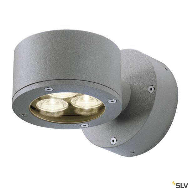LI230355-- SITRA WALL Wandleuchte, GX53, max. 9W, IP44, anthrazit<br><u>Verkaufseinheit: 1Stk</u>
