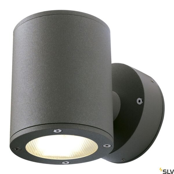 LI230365-- SITRA WALL UP-DOWN Wandl., GX53, max. 2x9W, IP44, anthrazit<br><u>Verkaufseinheit: 1Stk</u>