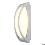 LI230444-- MERIDIAN 2 Wandleuchte, E27, max. 25W, IP54, silbergrau<br><u>Verkaufseinheit: 1Stk</u>